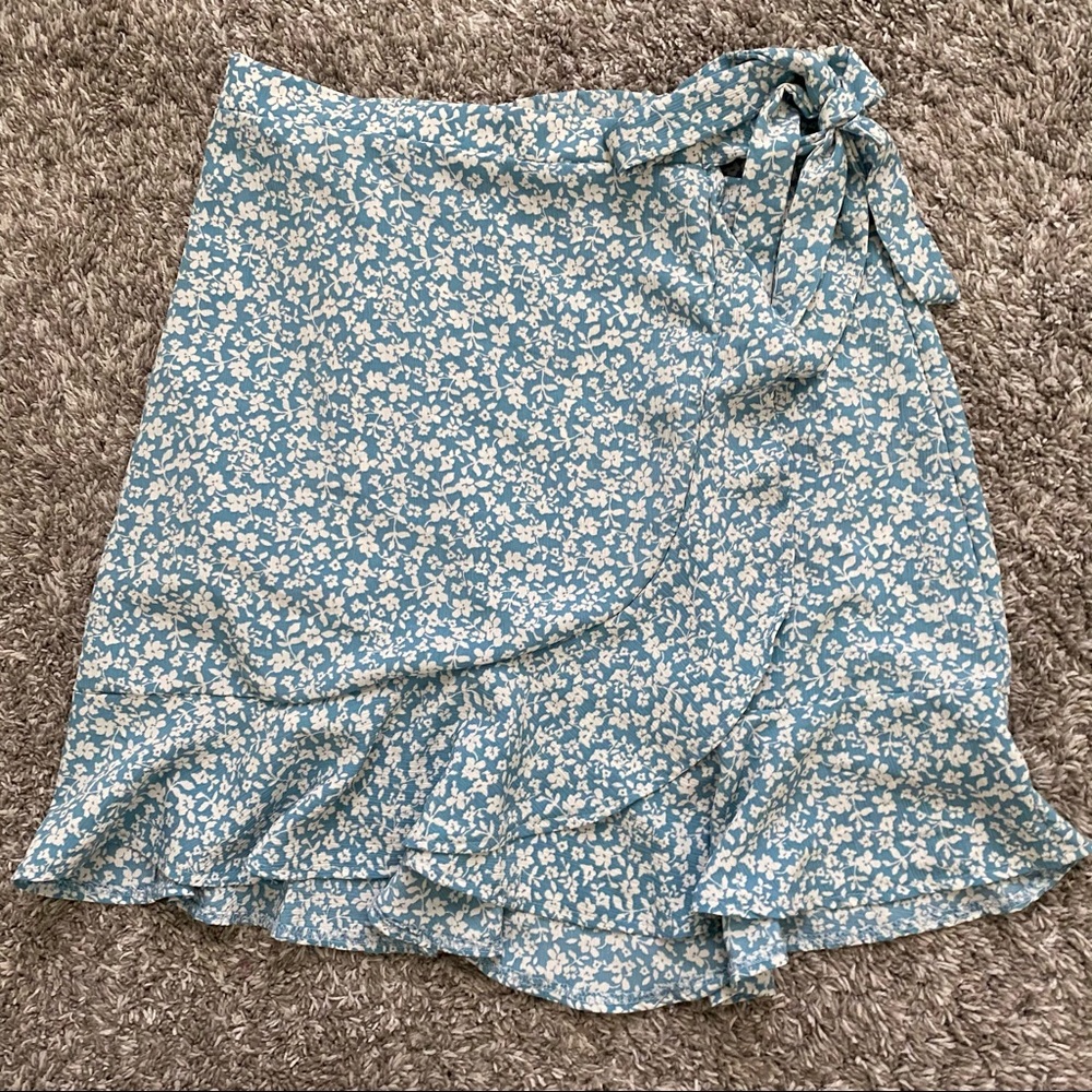 Dry Goods Wrap Skirt